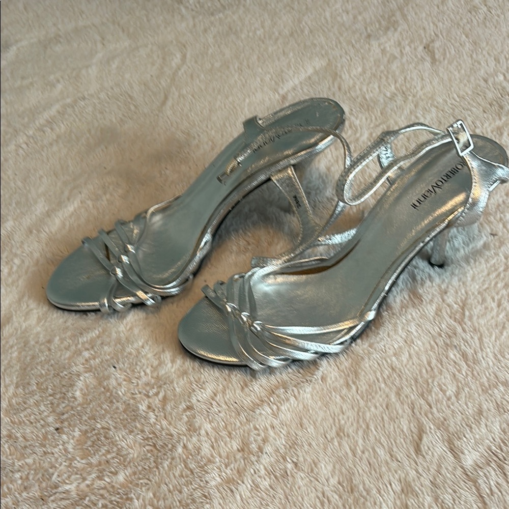 Silver Women's Heels